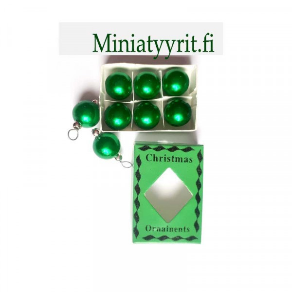 miniatyyrit Nukkekodin joulukoristeet no.1