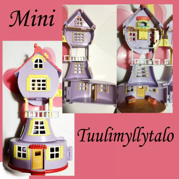 miniatyyrit Tuulimylly  pikkutalo  (käytetty)